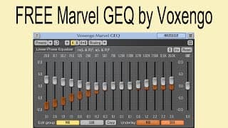 FREE Marvel GEQ by Voxengo