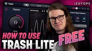 How to use Trash Lite, the FREE distortion plugin - YouTube